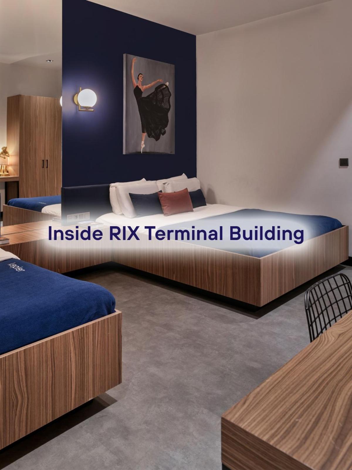 Kepler Club Riga Airport Hotel - Landside Public Area Ieki Zewnętrze zdjęcie